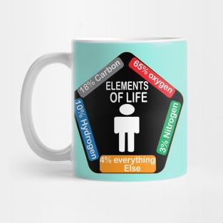 Life elements for sicience lovers Mug